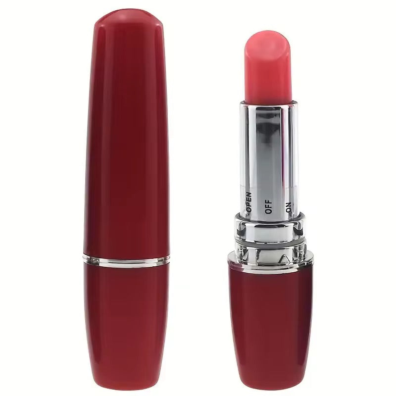 Secret Kiss – Mini Vibromasseur Discret en Forme de Rouge à Lèvres