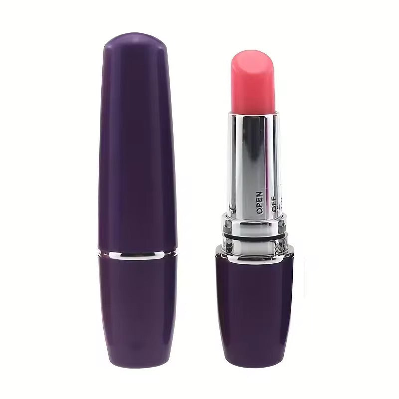 Secret Kiss – Mini Vibromasseur Discret en Forme de Rouge à Lèvres